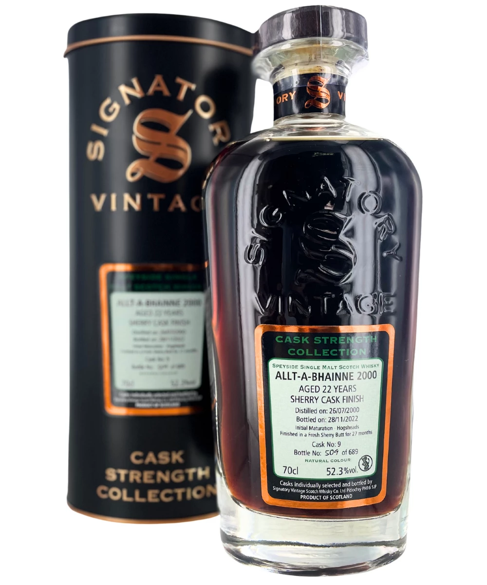 Allt-a-Bhainne 2000 22yr Signatory Vintage