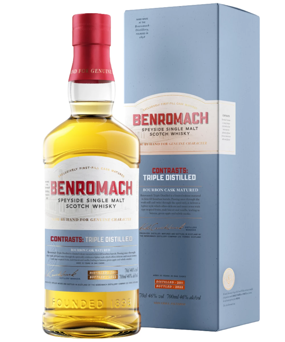 Benromach Triple Distilled 2011 3 Benromach Triple Distilled 2011