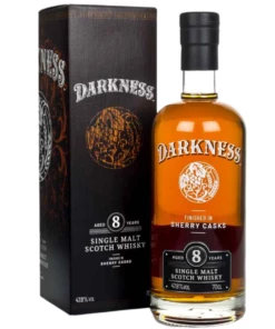 Darkness 8 Year Old Single Malt Whisky 70cl