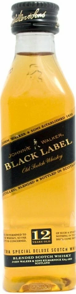 Johnnie Walker Black Label Miniatures