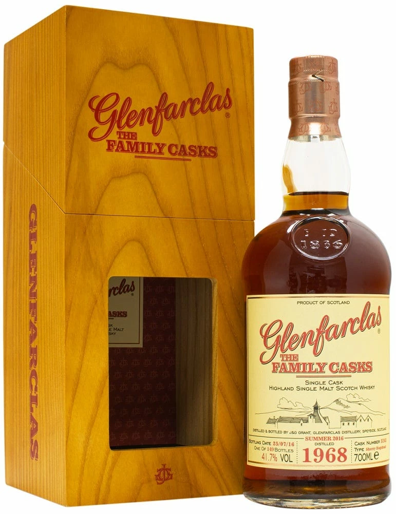 Glenfarclas The Family Casks 1968 47yr Sherry Hogshead 3 Glenfarclas The Family Casks 1968 47yr Sherry Hogshead