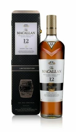 The Macallan 12yr Sherry Oak With Gift Tin