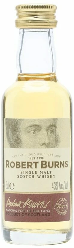 Robert Burns Single Malt Miniatures