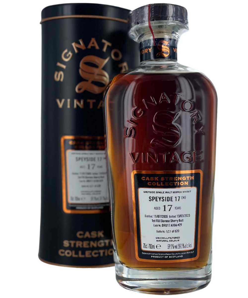 Secret Speyside 2005 17yr Cask No. 29 Signatory Vintage