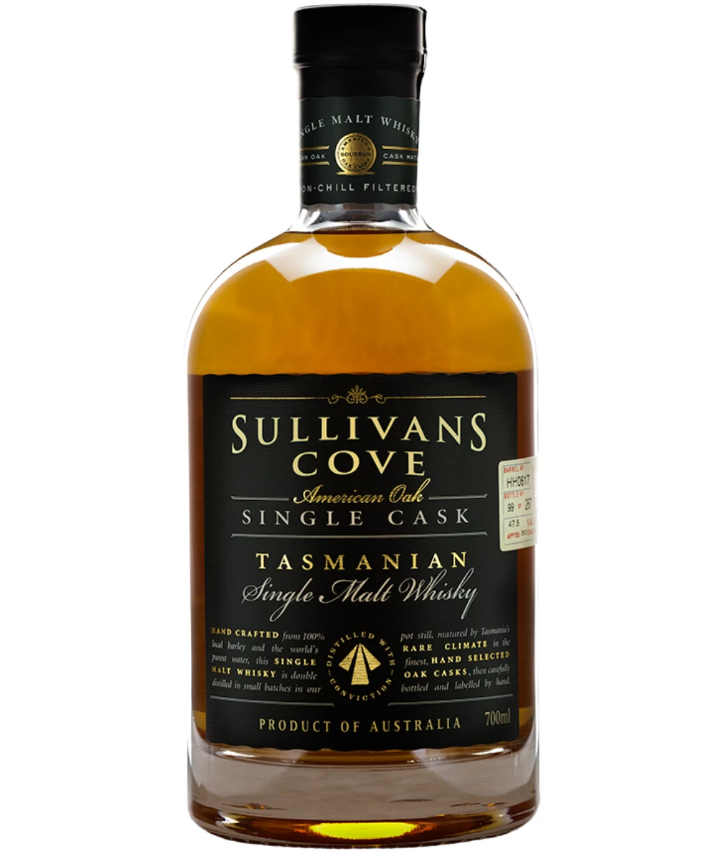 Sullivans Cove American Oak Ex Bourbon Single Cask TD351 Whisky 46.5% 3 Sullivans Cove American Oak Ex Bourbon Single Cask TD351 Whisky 46.5%