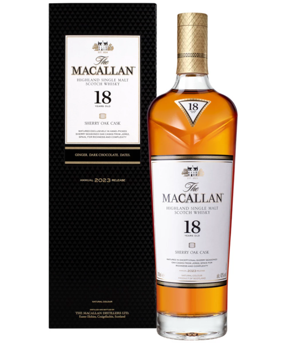 The Macallan 18yr Sherry Oak 2023 Release 3 The Macallan 18yr Sherry Oak 2023 Release