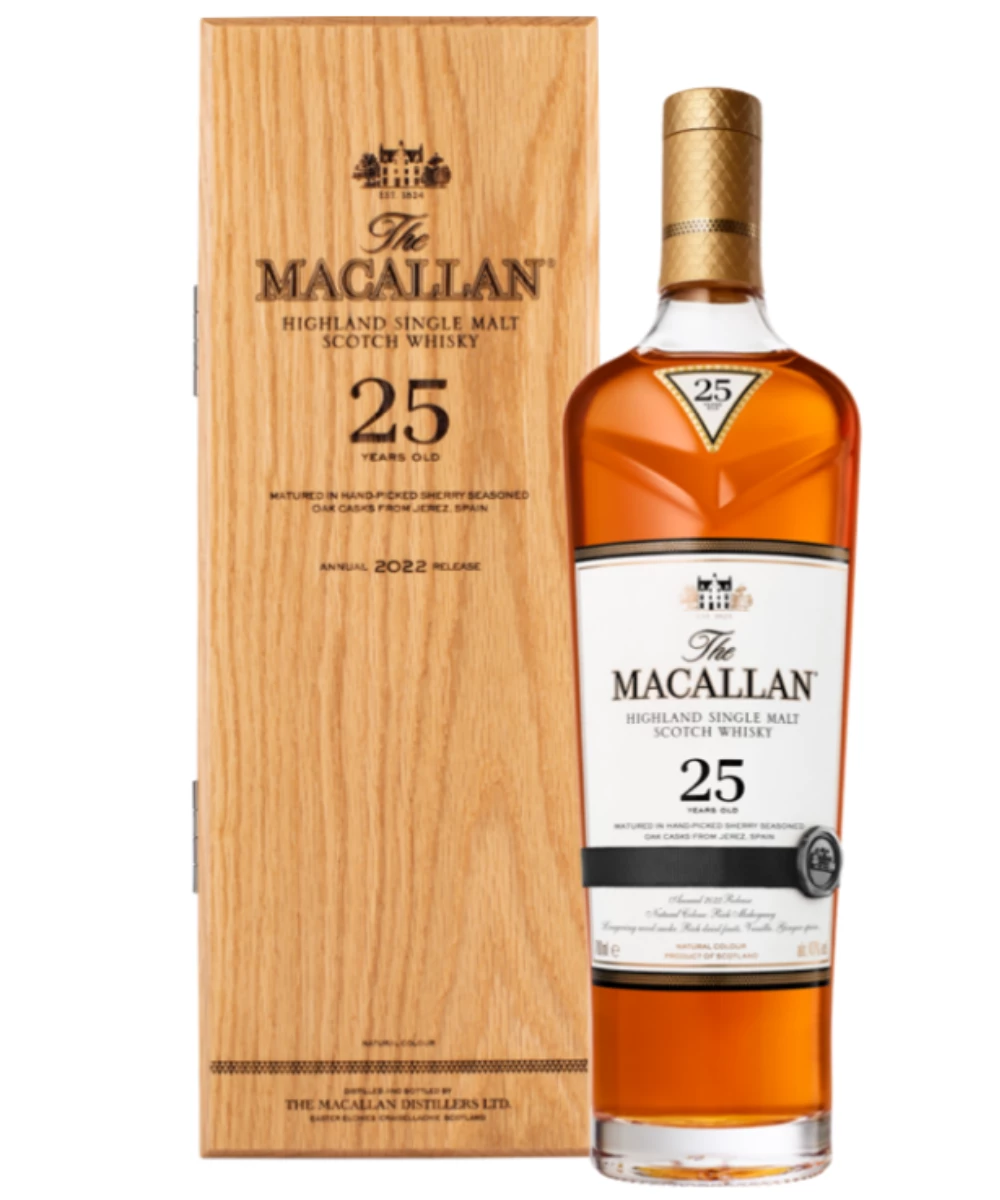The Macallan 25yr Sherry Oak 2022 Release 3 The Macallan 25yr Sherry Oak 2022 Release