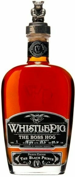 WhistlePig The Boss Hog IV The Black Prince